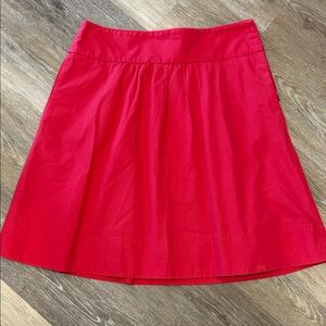 J. Crew Pink A-Line Skirt